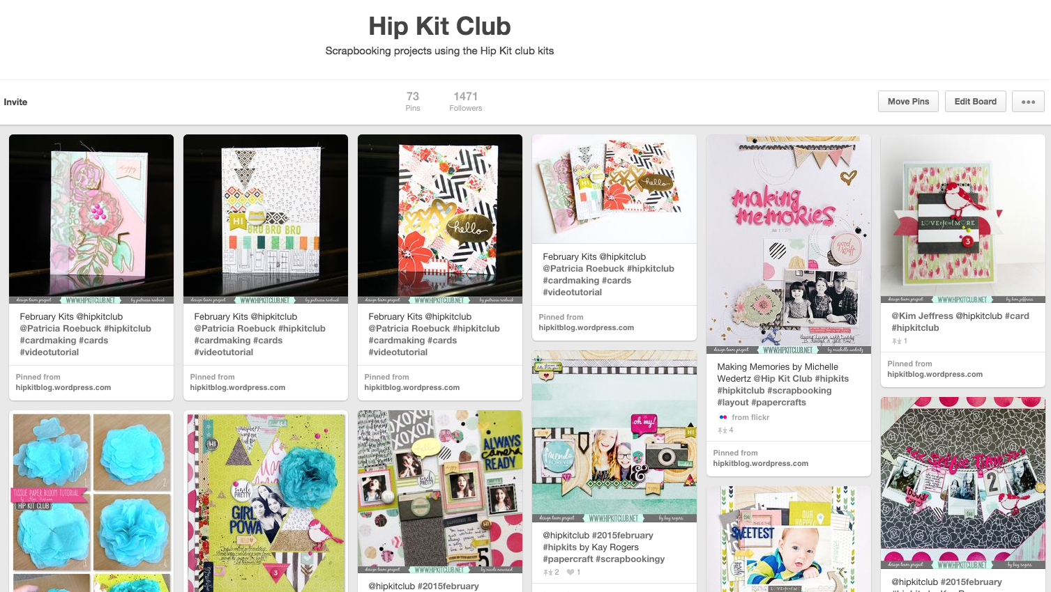 kim watson ★ design ★ papercraft Hip Kit Club Layouts & a Tutorial.