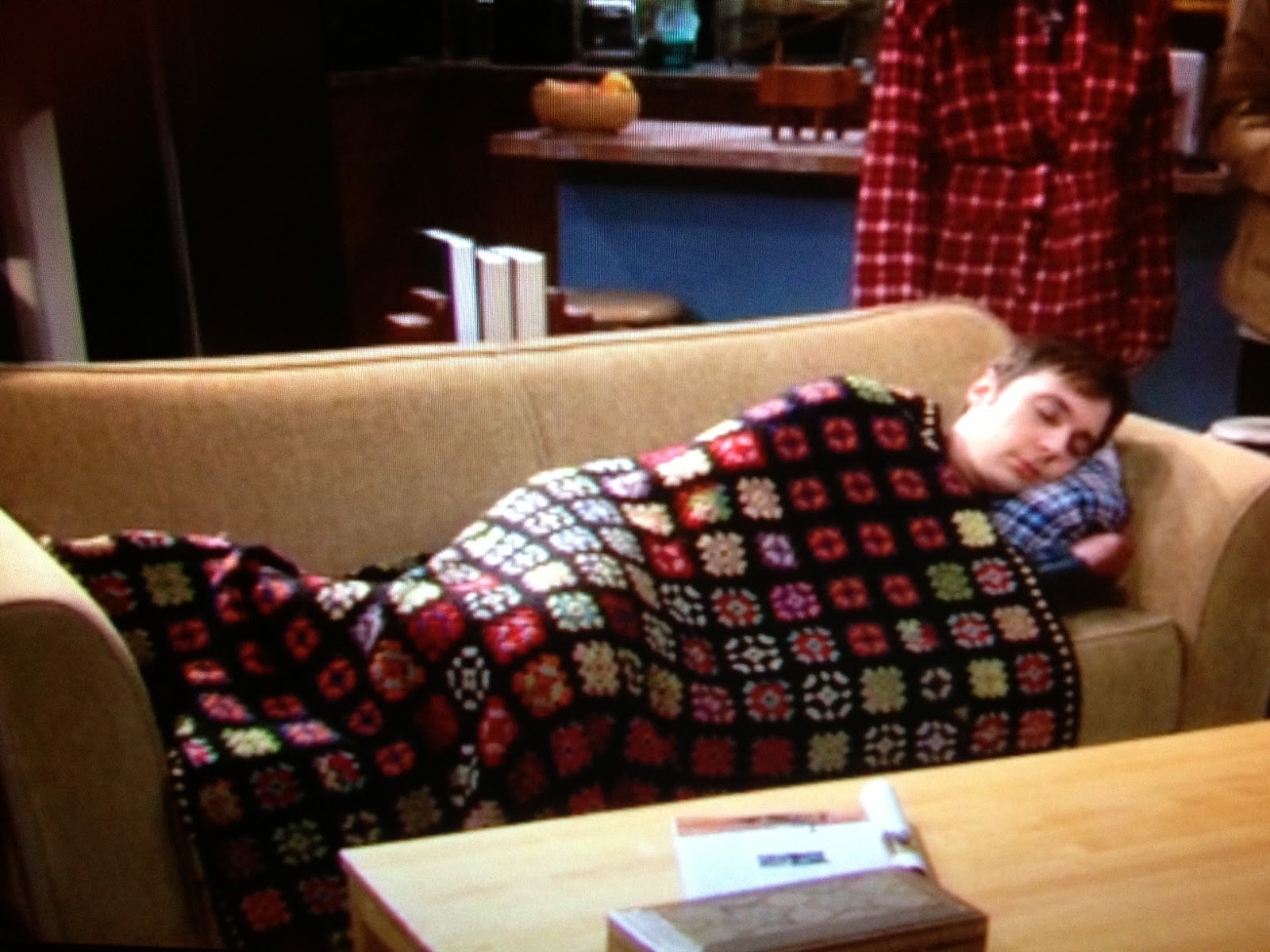 Big Bang Theory crochet blanket (A.K.A Amy Farrah Fowler's blanket