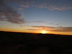 Sunrise on the Desert