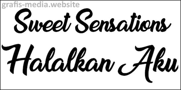 Font Undangan Candle Scrip Font Undangan Candle Scrip