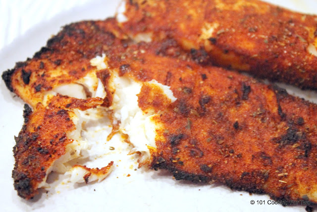 The Best Grilled Blackened Tilapia from 101 Cooking For Two