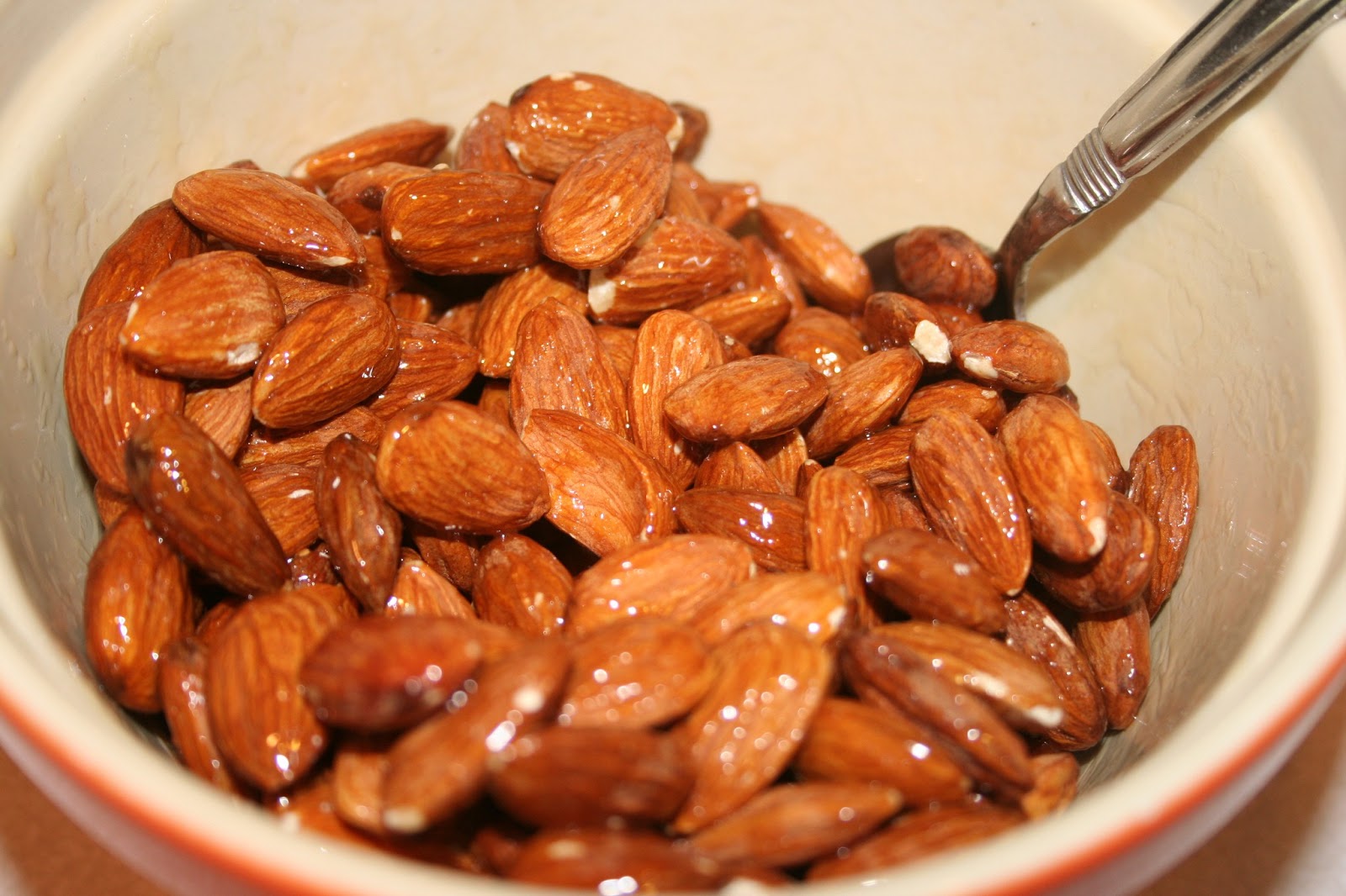 Tricia's Simply Tasteful Recipes Cocoa Dusted Almonds