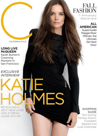 Katie Holmes C Magazine interview