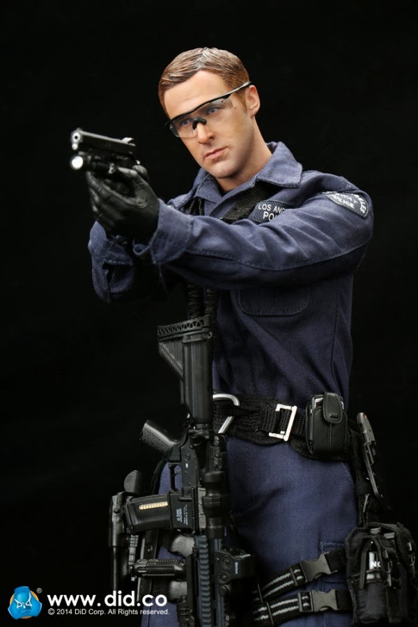 DRAGON IN DREAMS DID 1/6 MODERN US DRIVER LAPD SWAT LOS ANGELES POLICE 