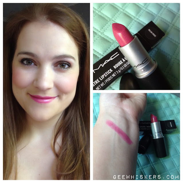 MAC Lustre Lipstick Milan mode
