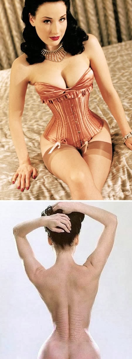 Сексуальная и красивая Дита Фон Тиз к тому же голая