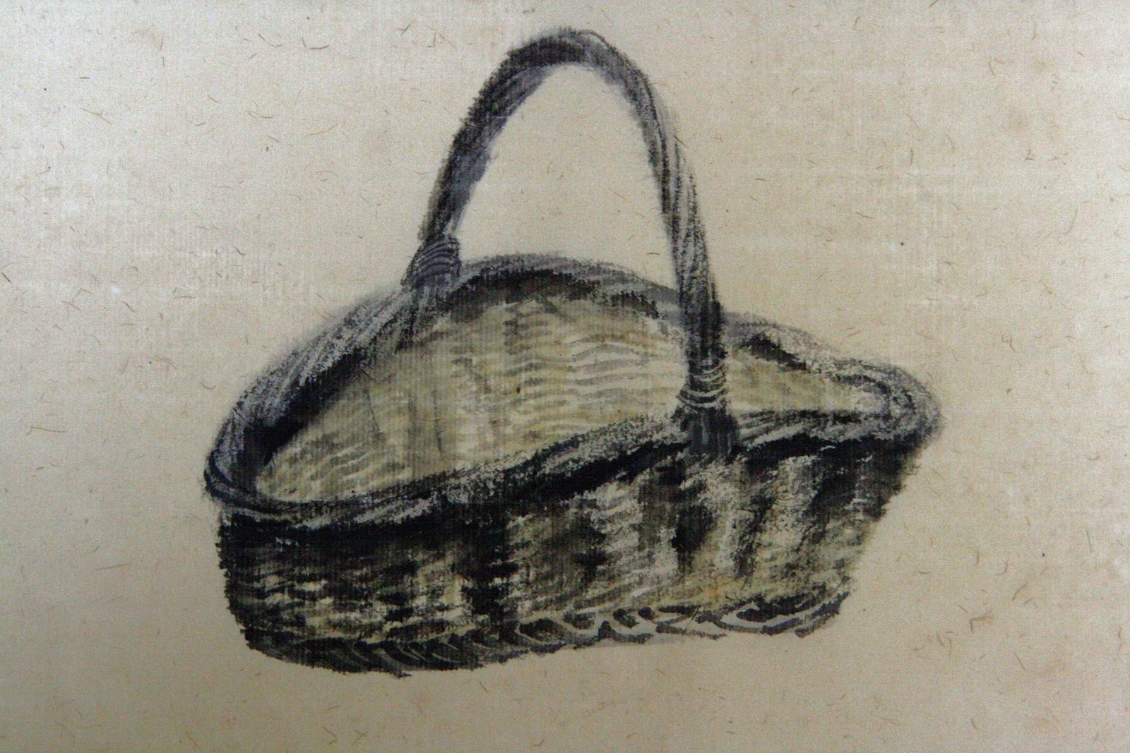 Tim Loh's Paintings Wicker Basket Still Life