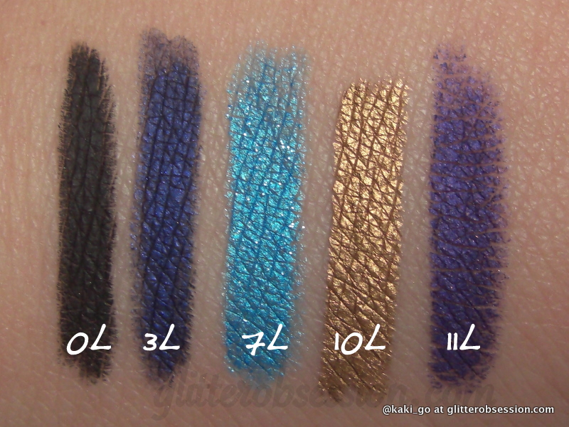 glitter obsession Make Up For Ever Aqua Eyes Eyeliner