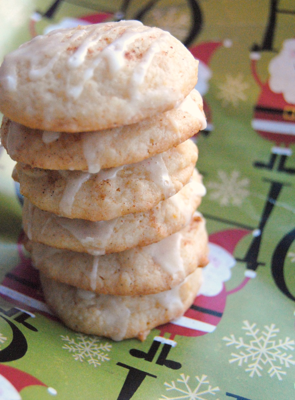 SteakNPotatoesKindaGurl Eggnog Cookies with Eggnog Glaze