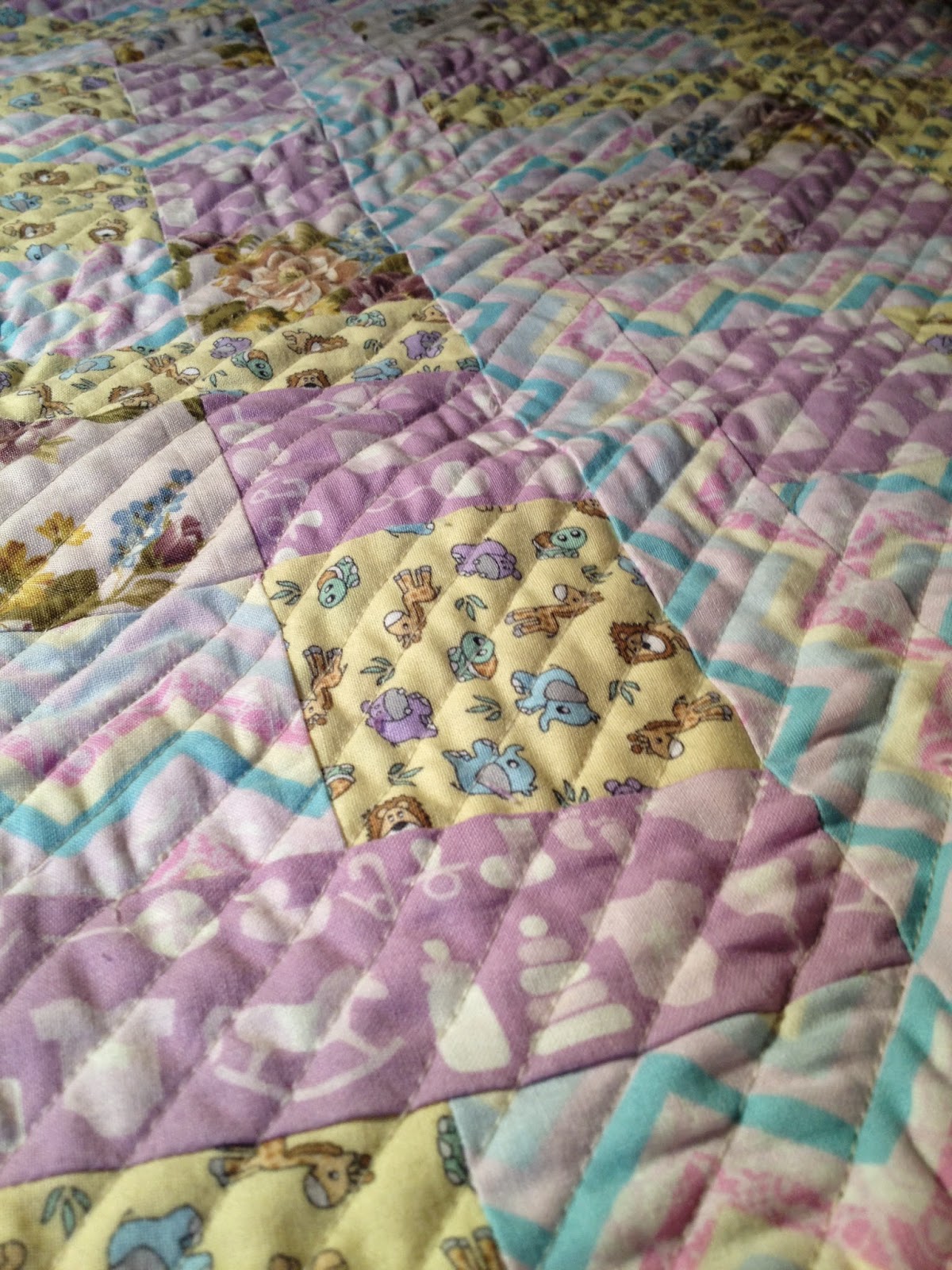 Two Crafty Girls Chenille Quilt