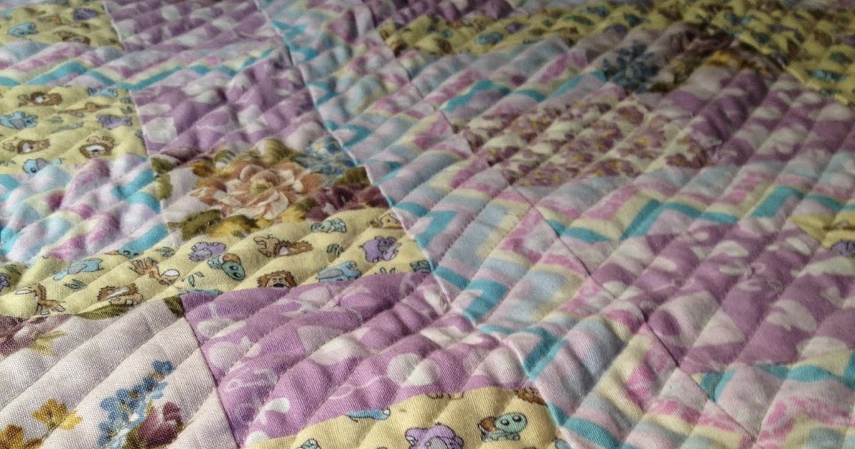 Two Crafty Girls Chenille Quilt