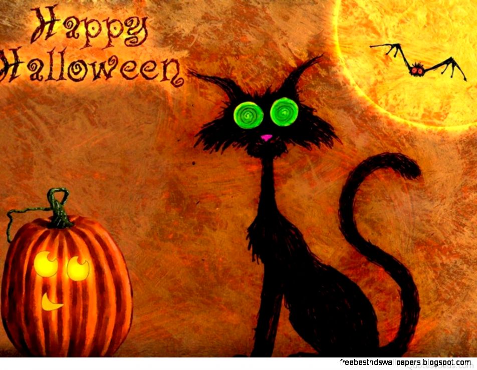 Funny Dirty Happy Halloween cat photo Funny Dirty Happy Halloween cat photo
