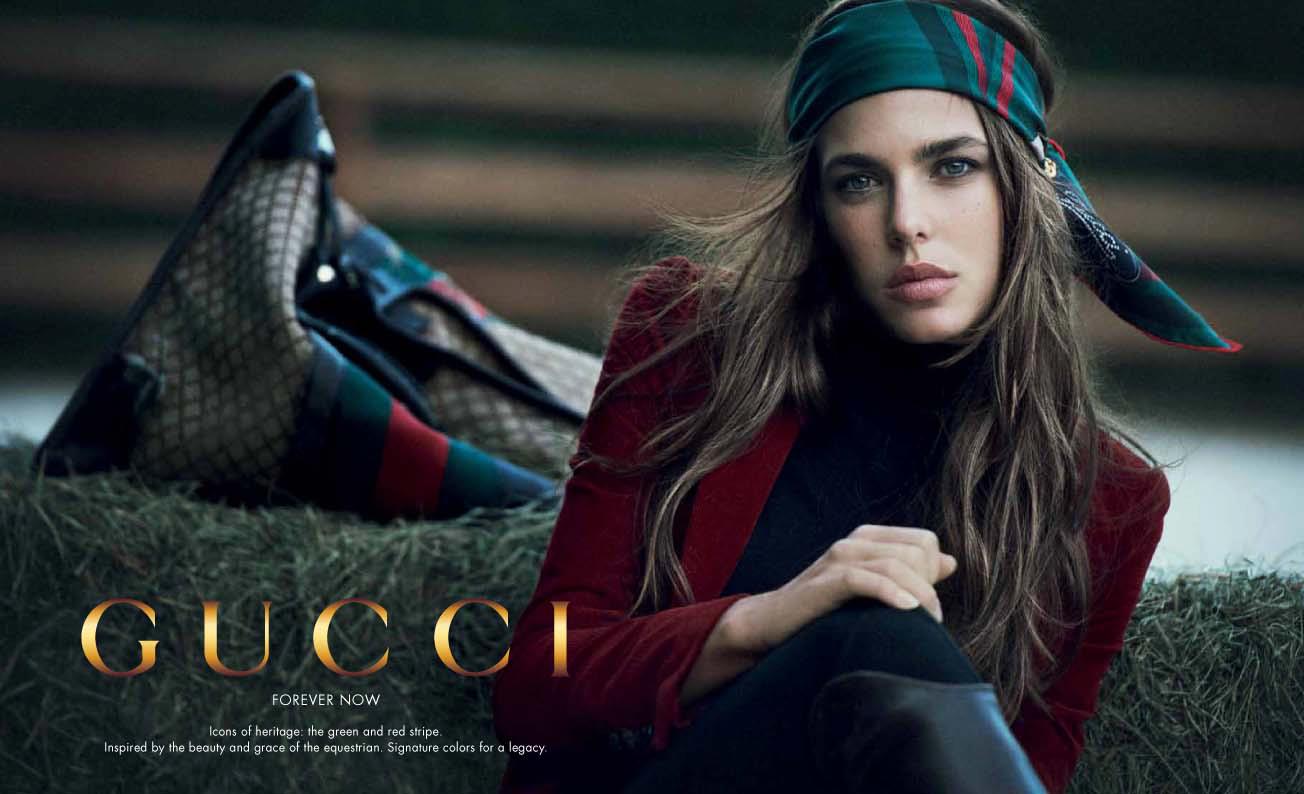 DIARY OF A CLOTHESHORSE: Charlotte Casiraghi Carries Gucci