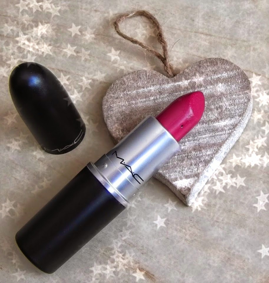 MAC Girl about town lipstick swatch review beauty blog