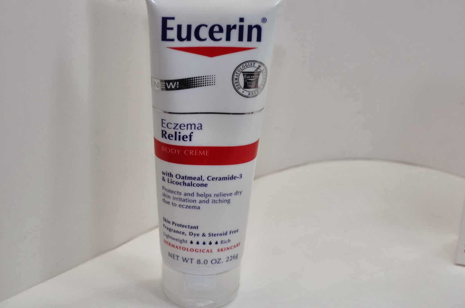 Eucerin Eczema Relief Body Creme and Instant Therapy Creme Review The