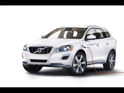 The Volvo XC60 Plugin Hybrid Concept is an electric car 
