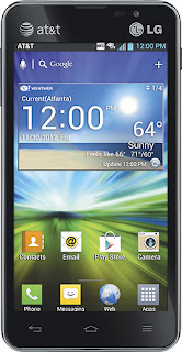 LG P870 - Escape 4G Mobile Phone - Black (AT&T)