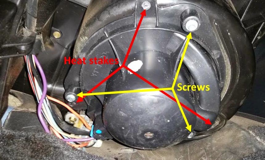 Mark's Blog 2004 Cavalier Blower Motor Replacement
