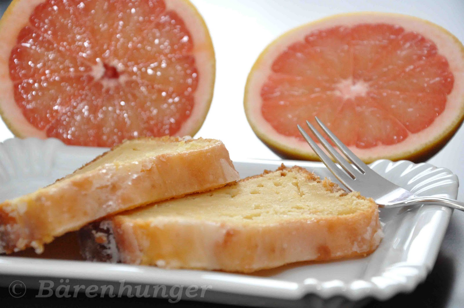 Bärenhunger Grapefruit Joghurt Kuchen