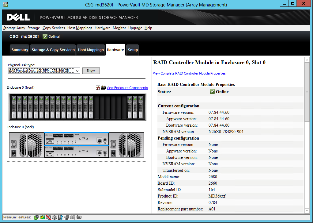 Andrew's Tech Page Dell md3600/md3620 Review