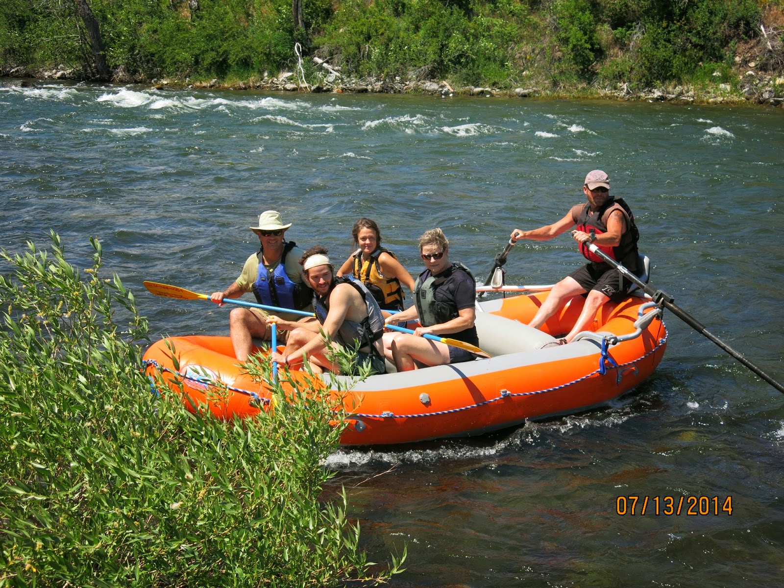 Where is Cookie? Rafting reinvented Cookie gets "back on the boat