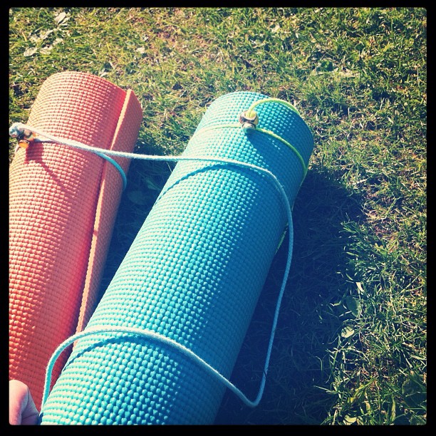 Breakfast at Fayme's DIY; Yoga mat strap