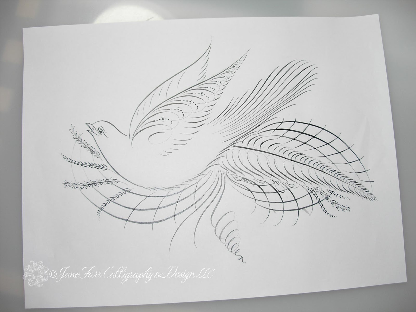 A Place For Lettering Personal Calligraphed Note
