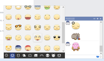 Cara Mengirim Sticker dan Emoticon di Facebook