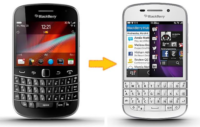 blackberry q10 vs bold 9900