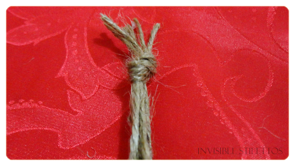 DIY Jute String Bottles INVISIBLE + STILETTOS