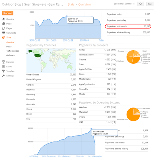Blog Traffic Stats