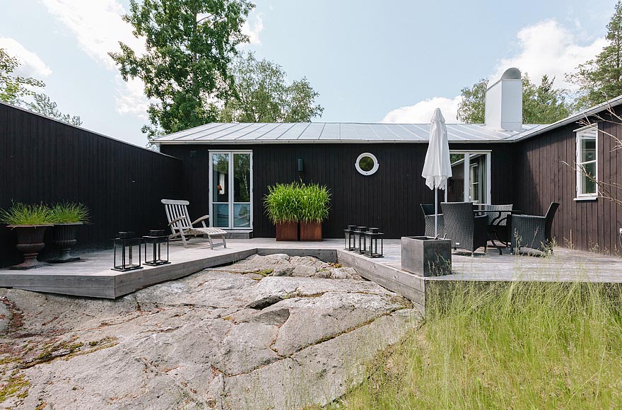 Living by miriam: fantastisk uteplats nordisk stil