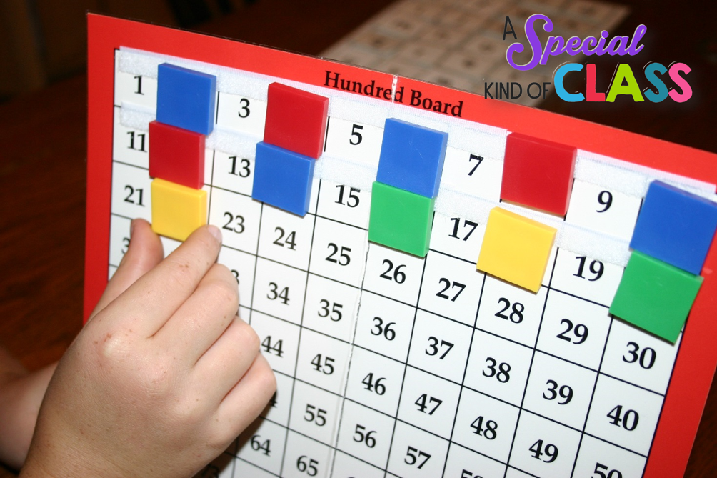 A special kind of class Math Manipulative Monday Colour Tiles