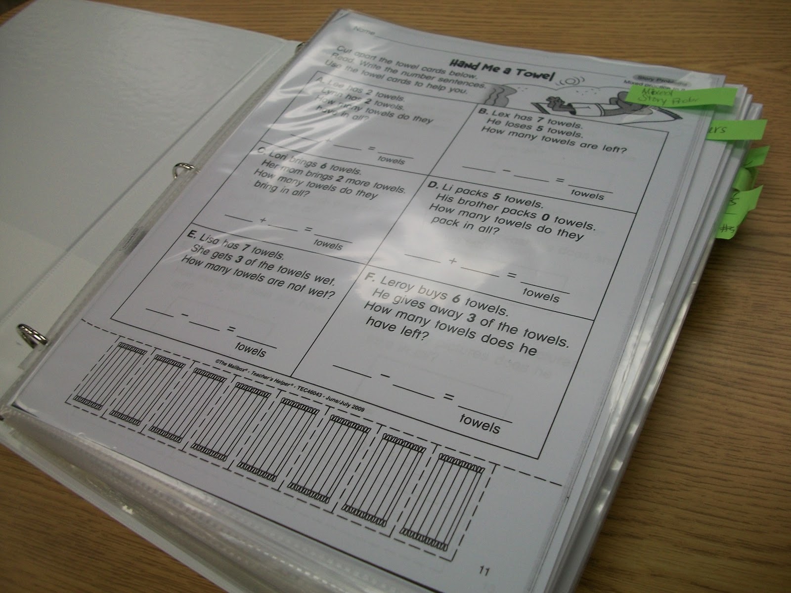 Once Upon a Learning Adventure Project Binderize! A success! And some