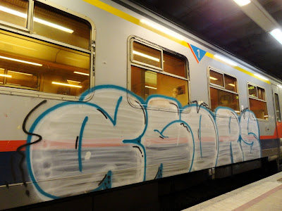 trein graffiti