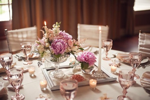 Tablescapes Part 2 wedding calgary decor diy flowers Pink An02