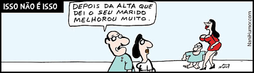 Isso não é isso. alta do médico