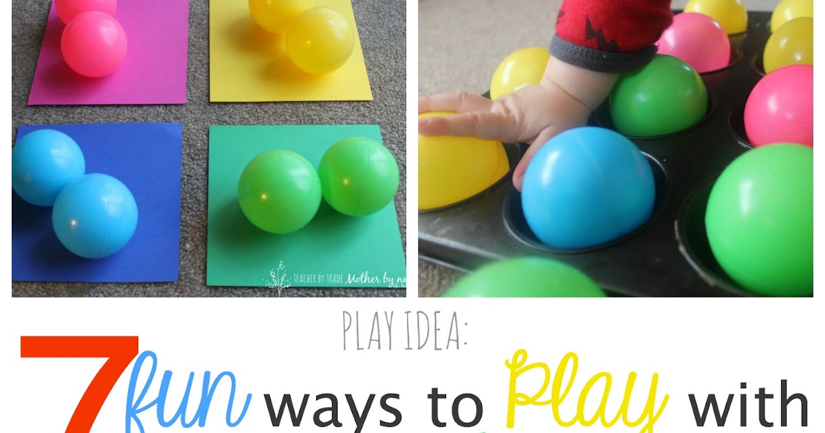 PLAY IDEA 7 Fun Ways to Play With BallPit Balls Teacher by trade