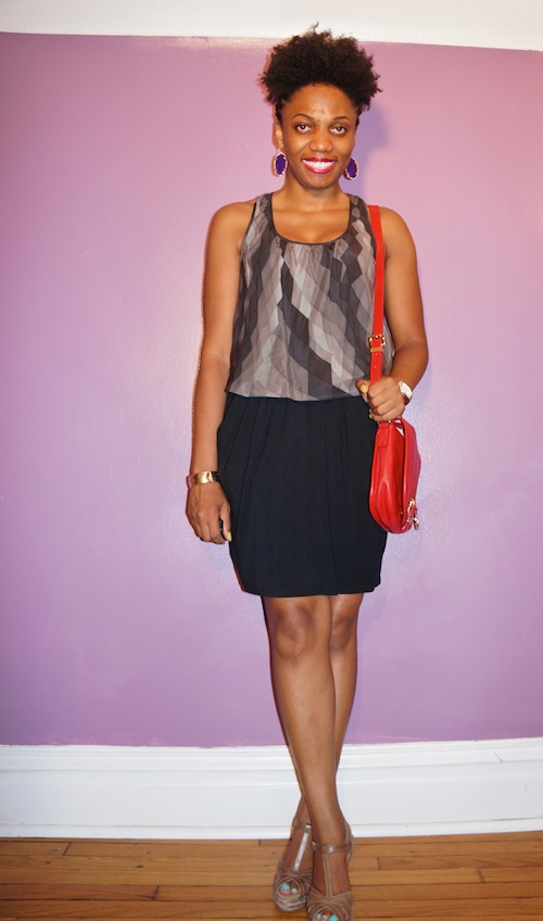 Movie Night in Akiko Dress from The Runway at Maxx Economy of Style