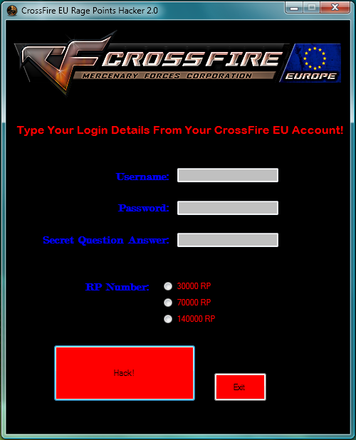 free  crossfire europe hack