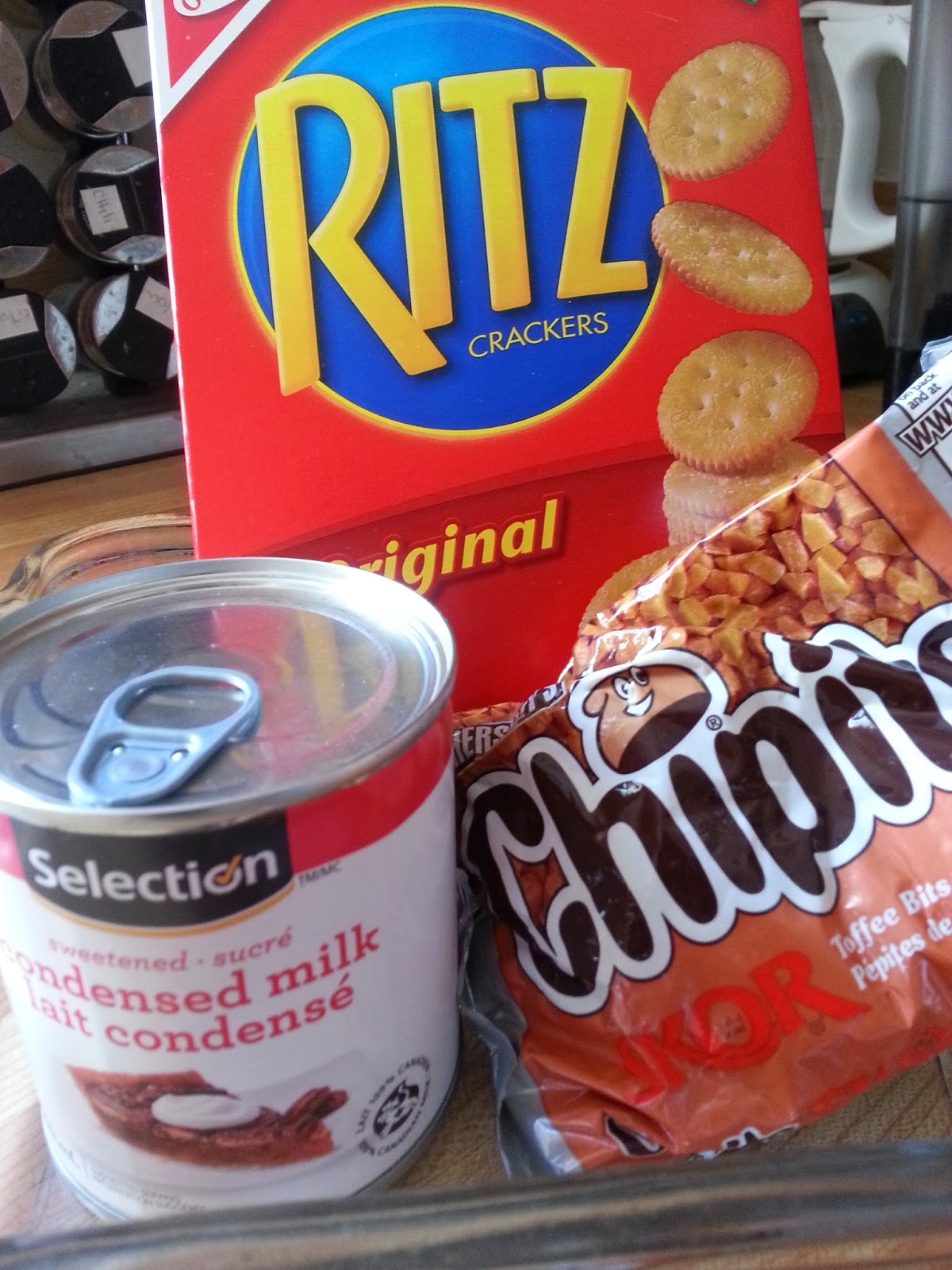 Les douceurs de genny CARRÉS AU CARAMEL ET RITZ