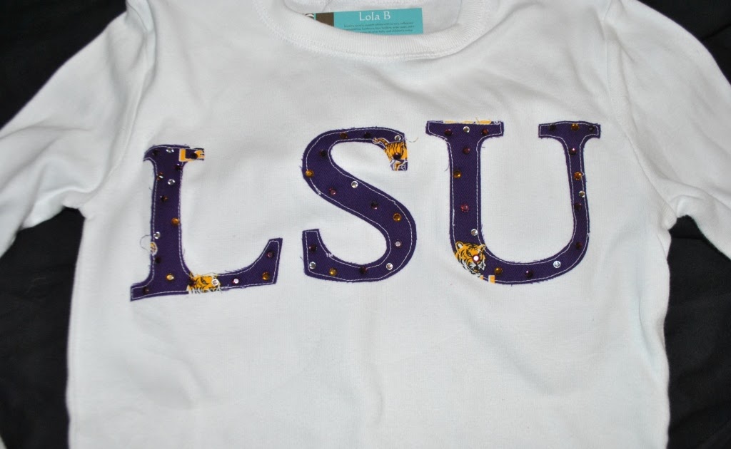 lola b gifts LSU Shirts