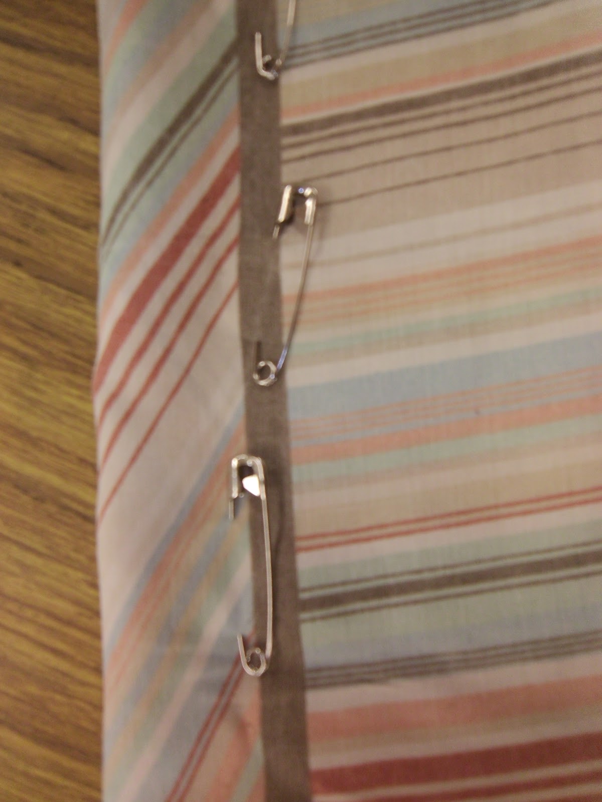 The Pinterest Diaries NoSew Pillowcase Chair Pockets