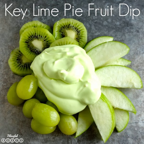 BLISSFUL ROOTS Key Lime Pie {Or Pina Colada} Fruit Dip