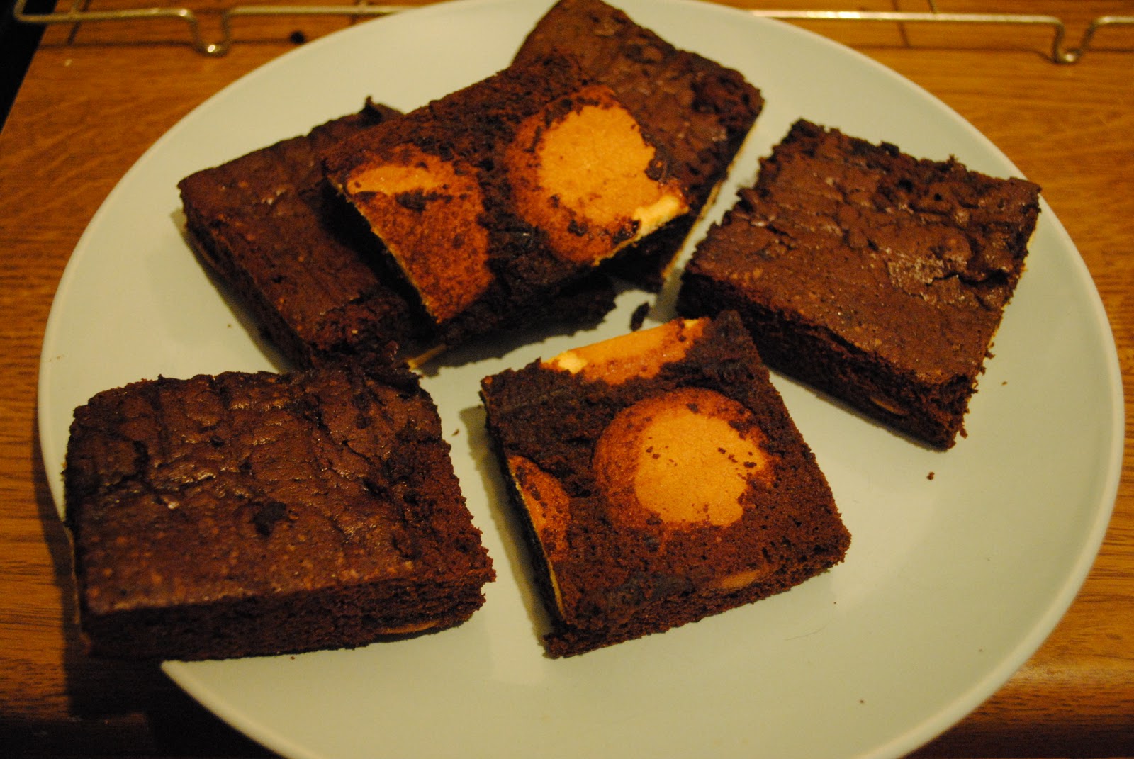 Caught My Eye Jaffa Cake Brownies