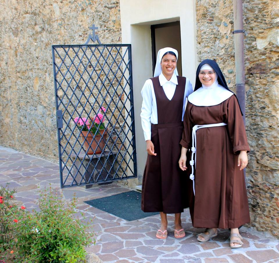 Dialetto Conflentese Benvenuto alle nuove suore della Querciola.