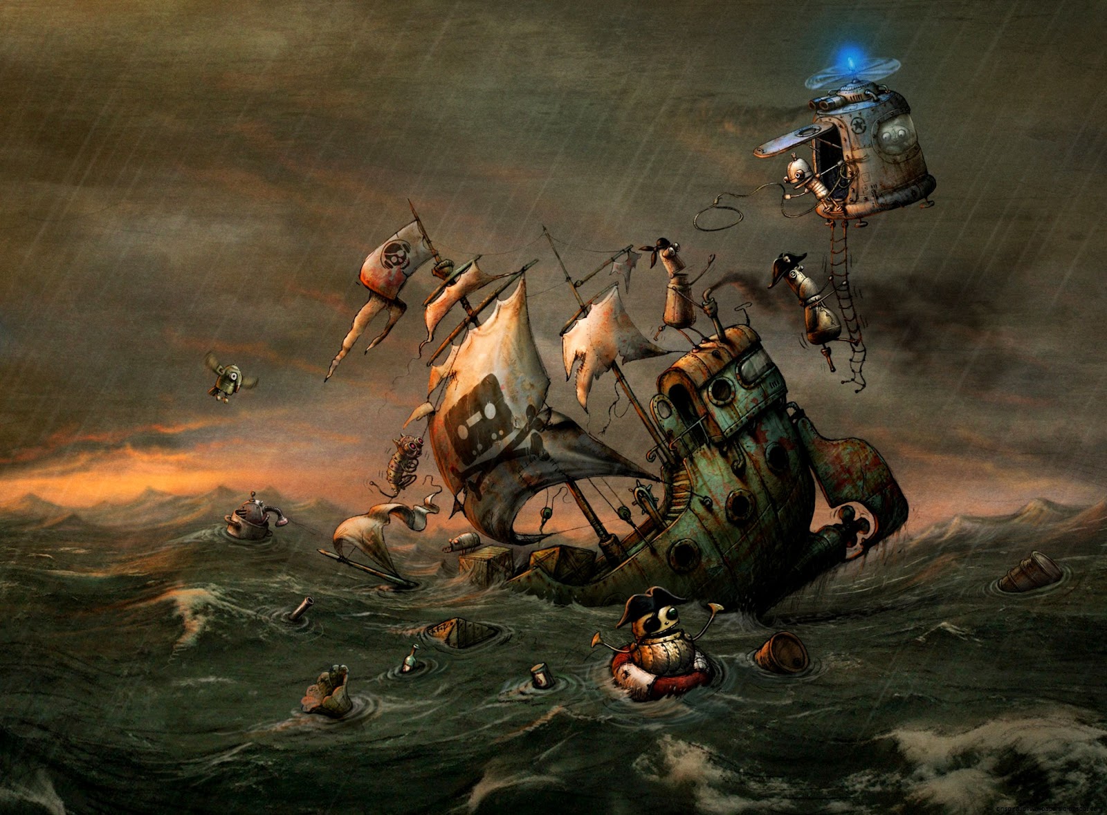Steampunk Pirate Steampunk Pirate