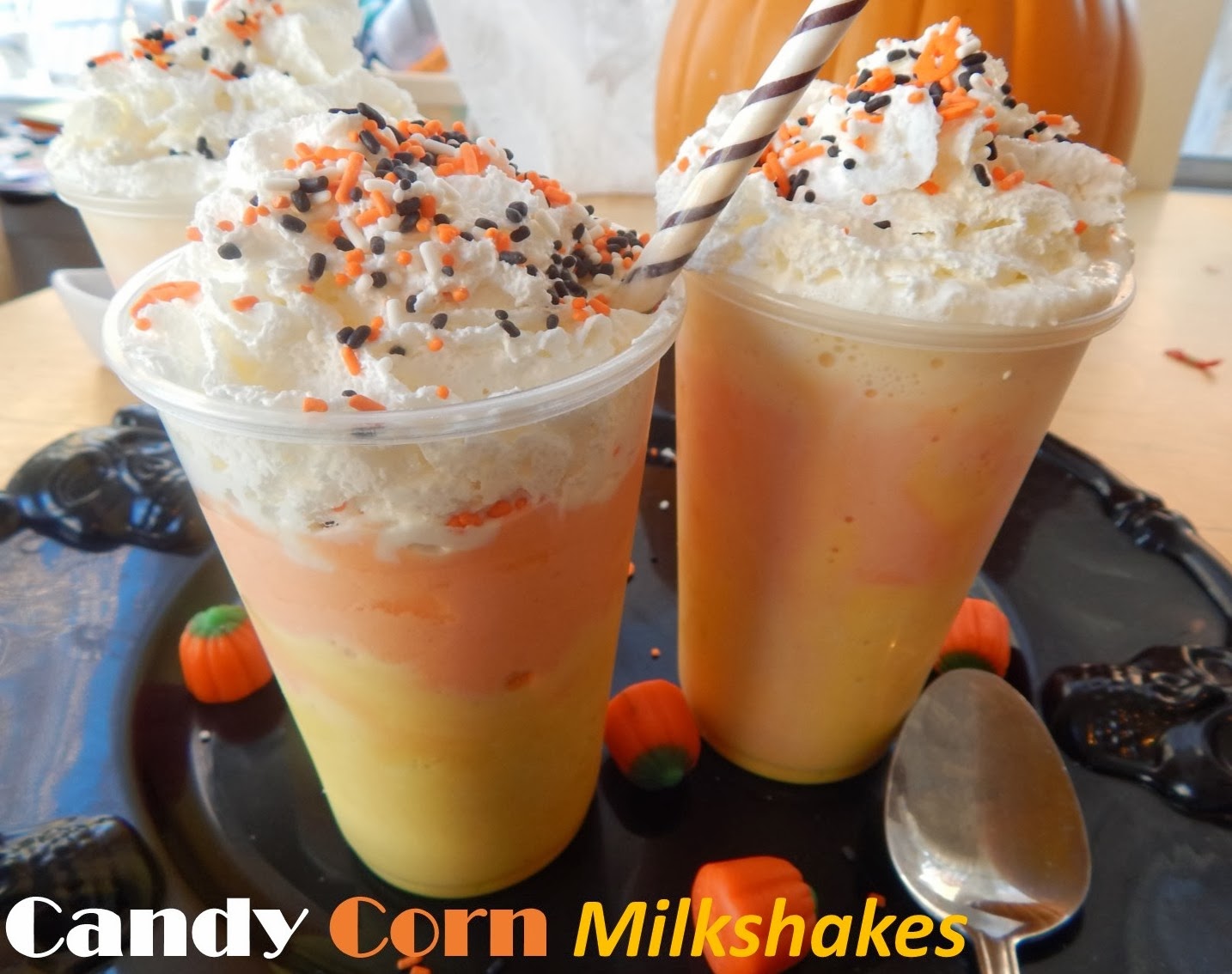 MorningNooNight Candy Corn Milkshakes