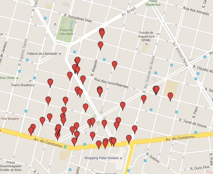 Savassi, um mapa da crise