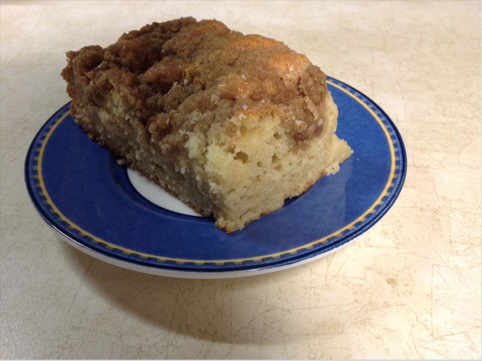 The Sugar Queen Cinnamon Cream Cheese Coffee Cake